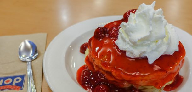 A free birthday pancake meal