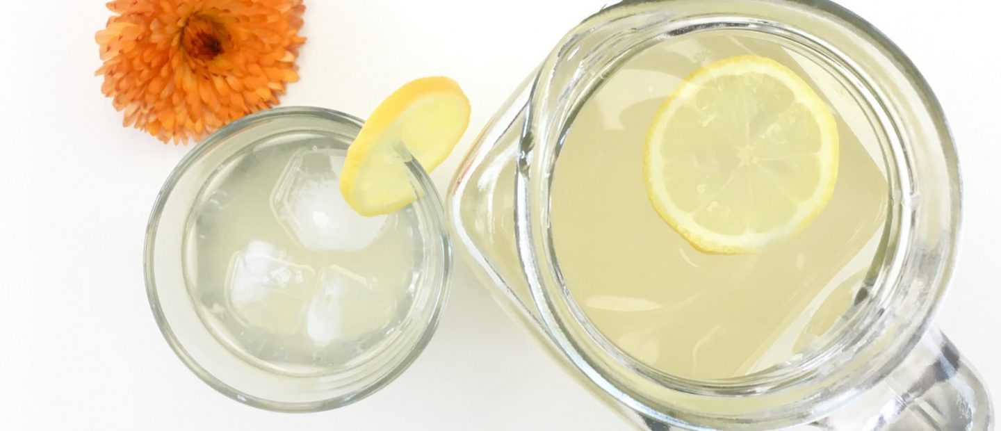 Lemonade in glass