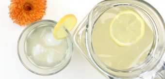 Lemonade in glass