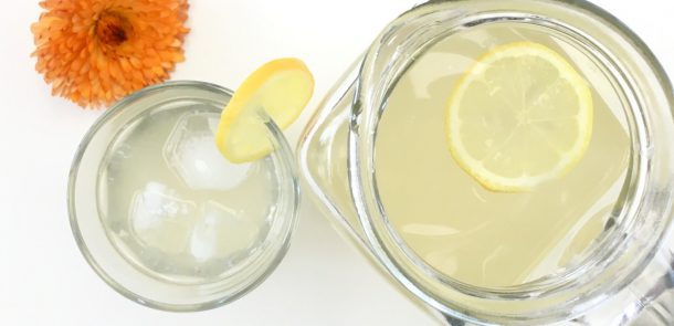 Lemonade in glass