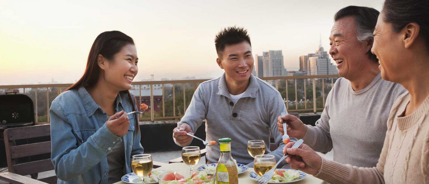 Living at home with parents