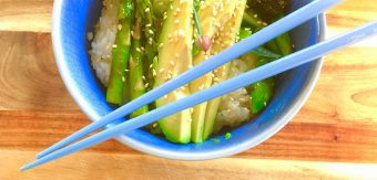 Leftover Rice sushi bowl