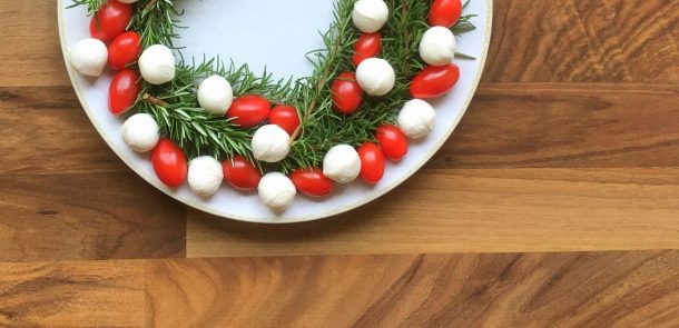 Appetizer wreath