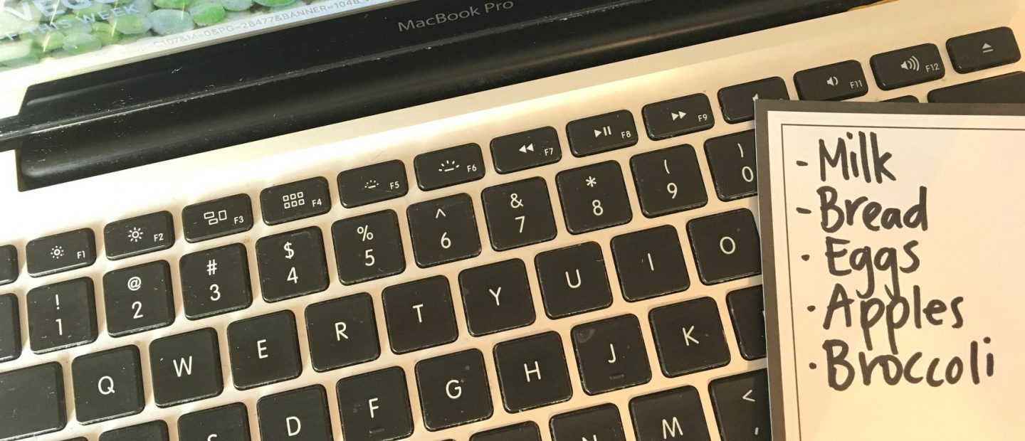 online grocery shopping