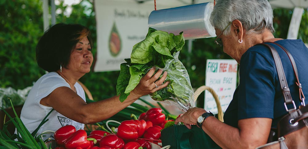Local or organic food