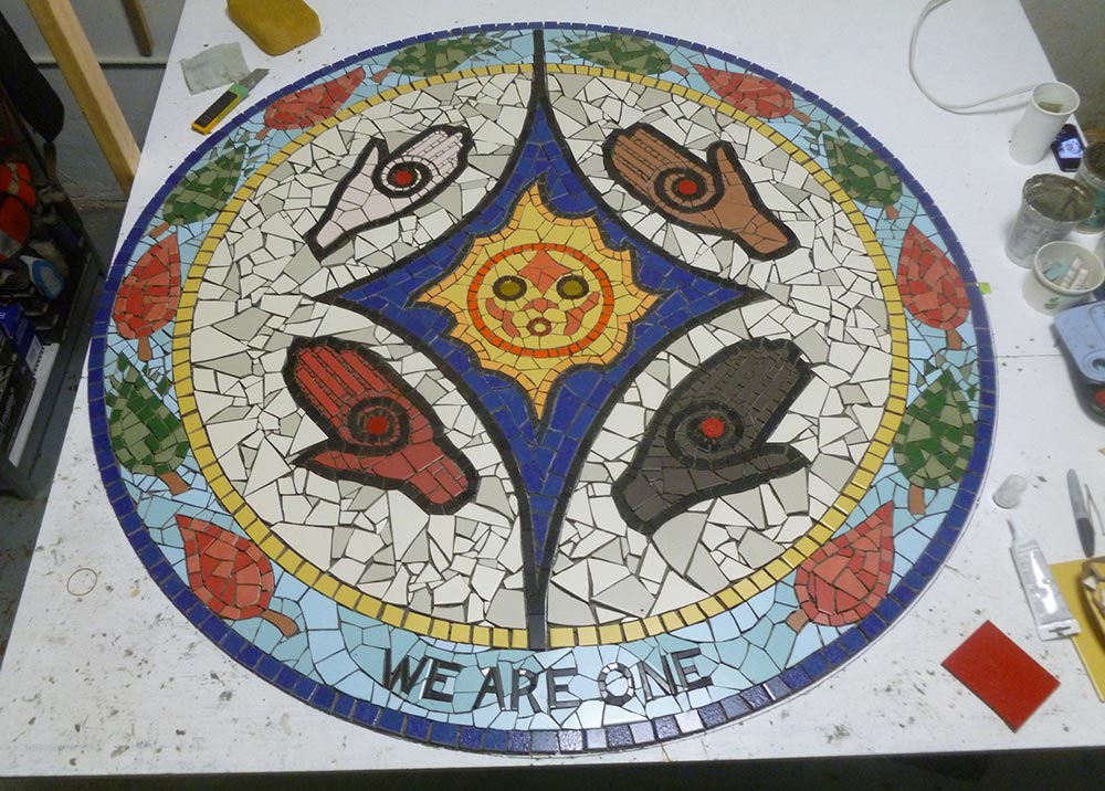 We Are One mosaic